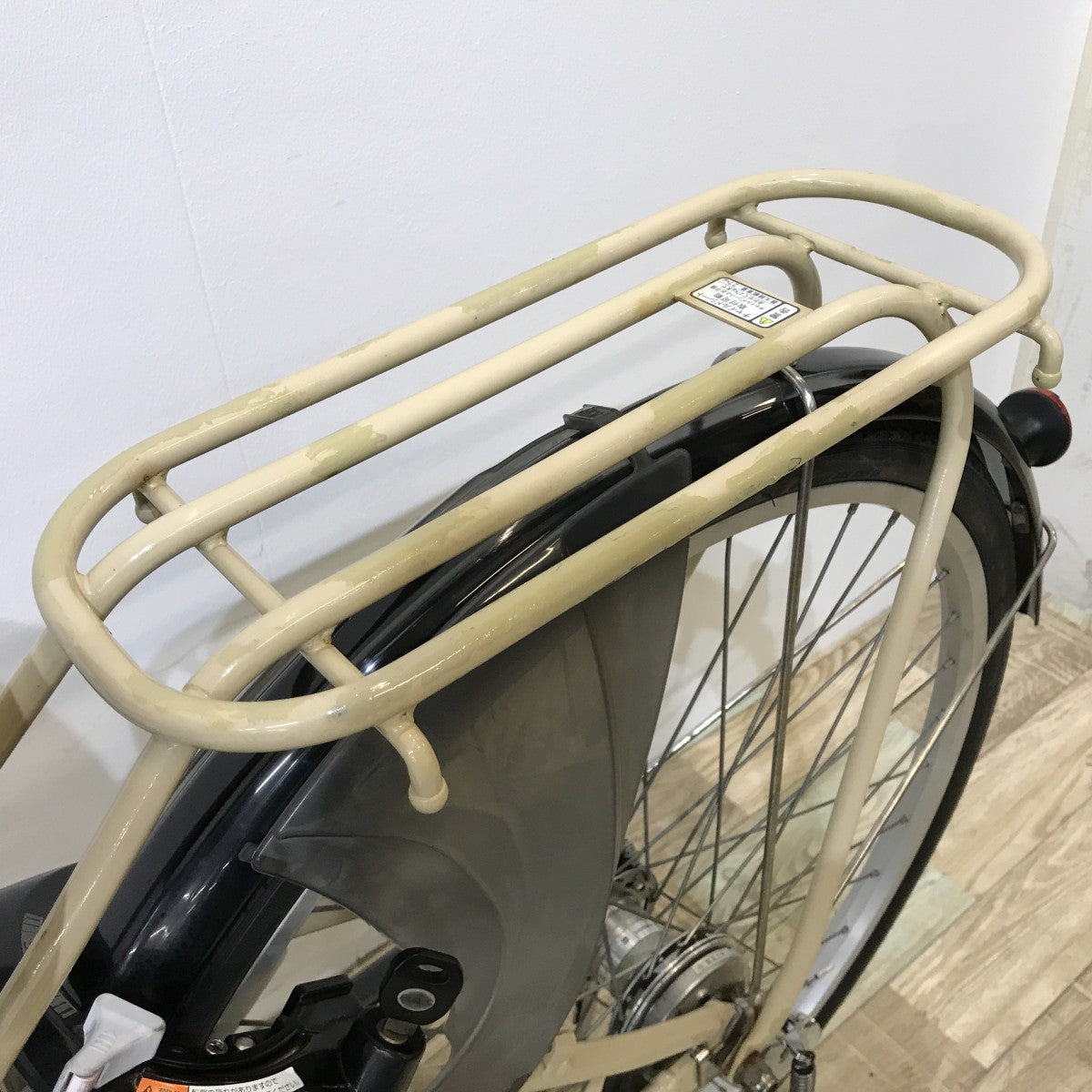 中古電動自転車 ヤマハ PAS チア ベージュ 26インチ KK003