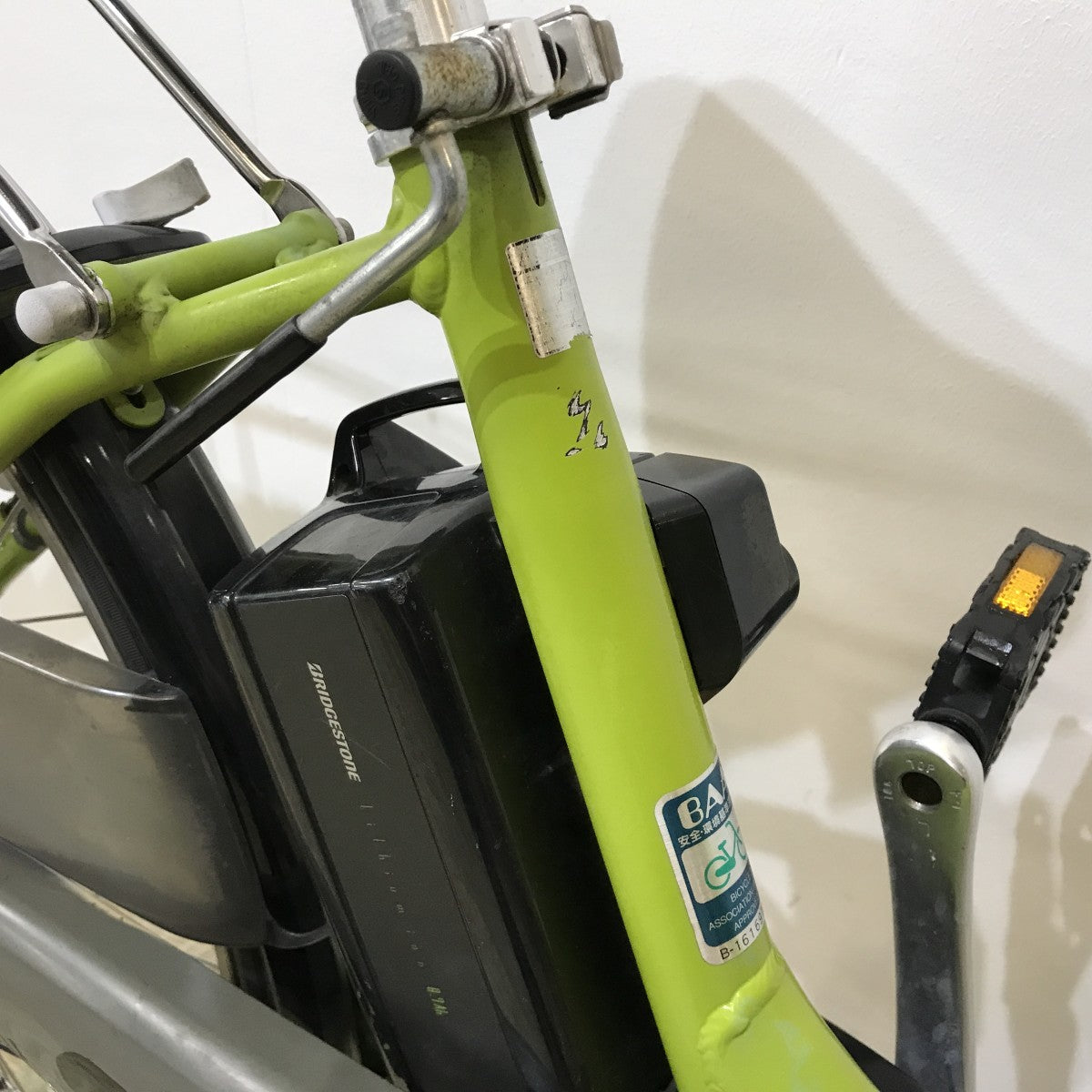 中古電動自転車 ヤマハ PAS ナチュラ グリーン 26インチ KK006