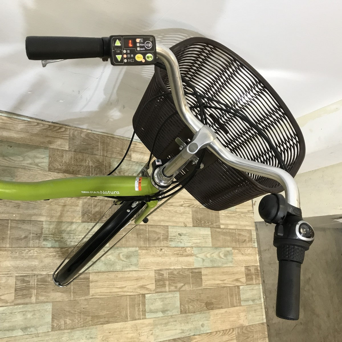 中古電動自転車 ヤマハ PAS ナチュラ グリーン 26インチ KK006