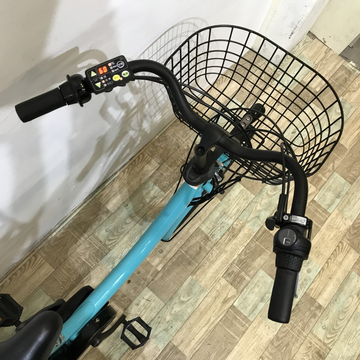 中古電動自転車 ヤマハ PAS バビー ブルー 20インチ KK008