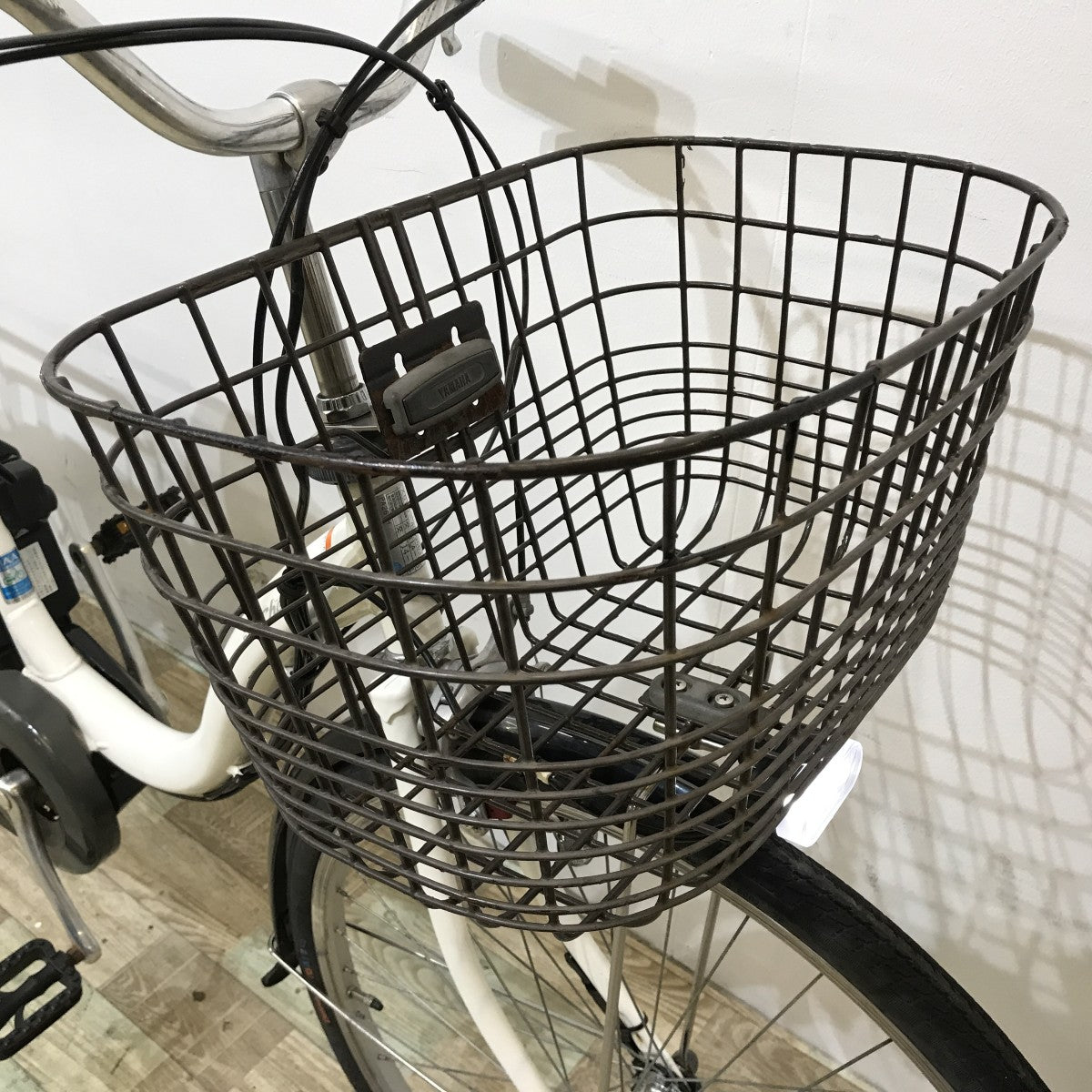 中古電動自転車 ヤマハ PAS チア ホワイト 26インチ KK009