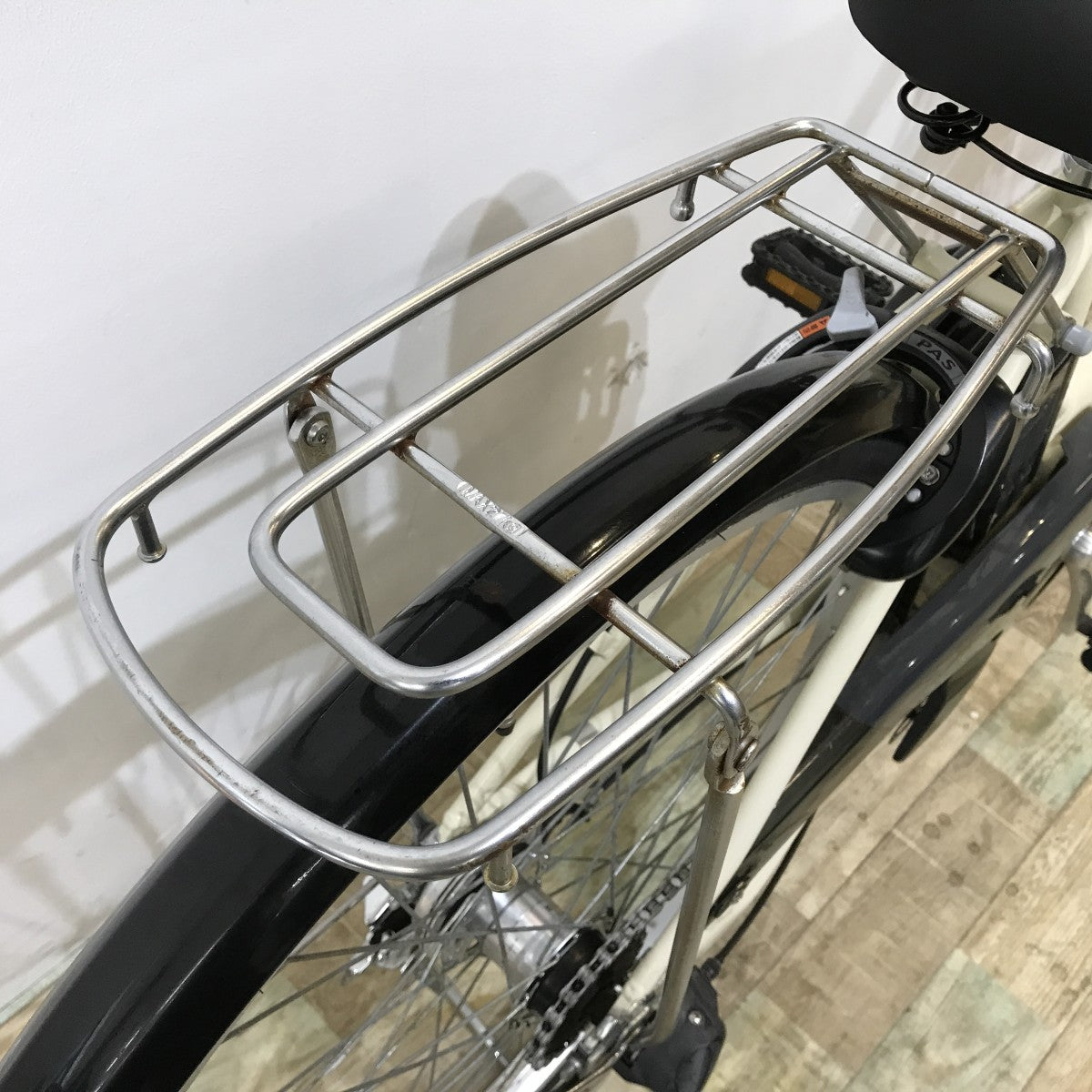 中古電動自転車 ヤマハ PAS ナチュラ ベージュ 26インチ KK010