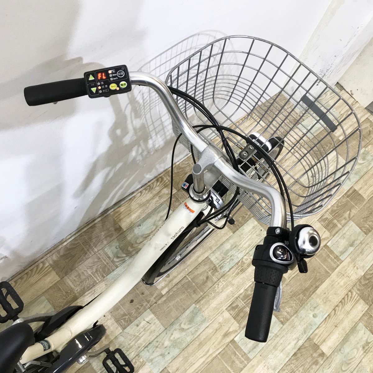 中古電動自転車 ヤマハ PAS ナチュラ ベージュ 26インチ KK010
