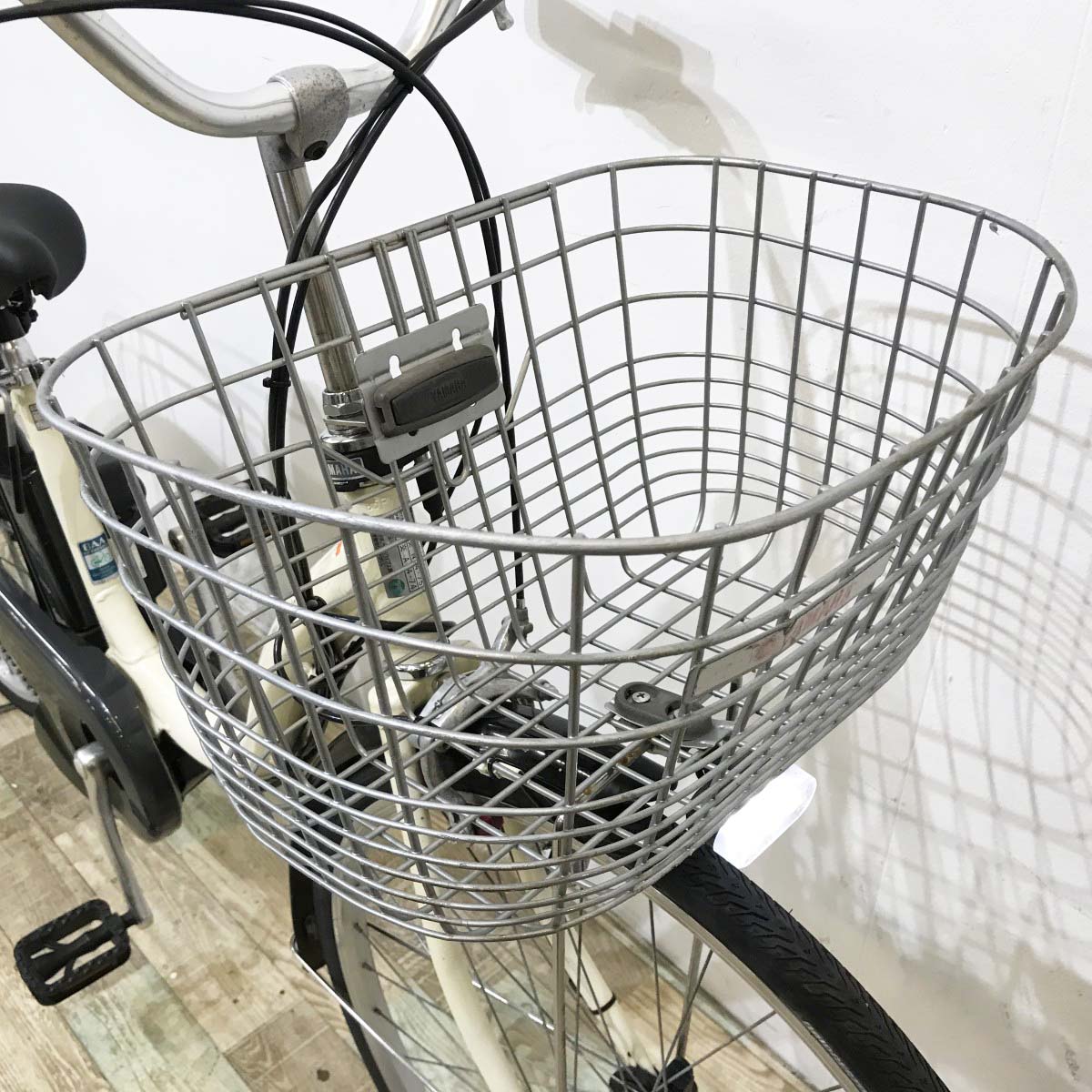 中古電動自転車 ヤマハ PAS ナチュラ ベージュ 26インチ KK010