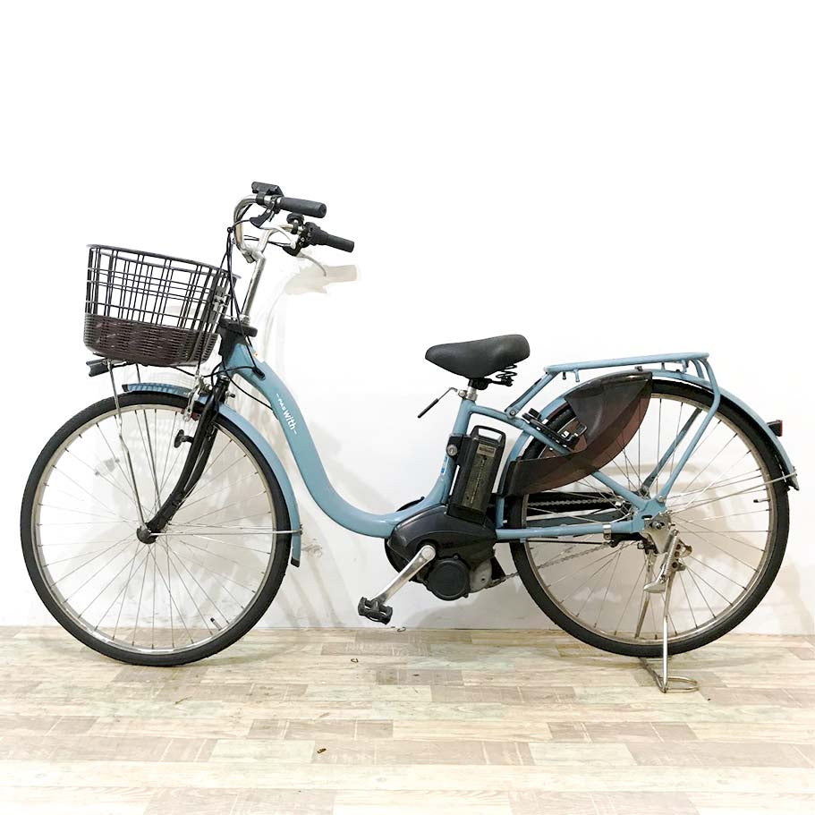 ヤマハ PAS ウィズ ブルー 26インチ KK012 【中古車】