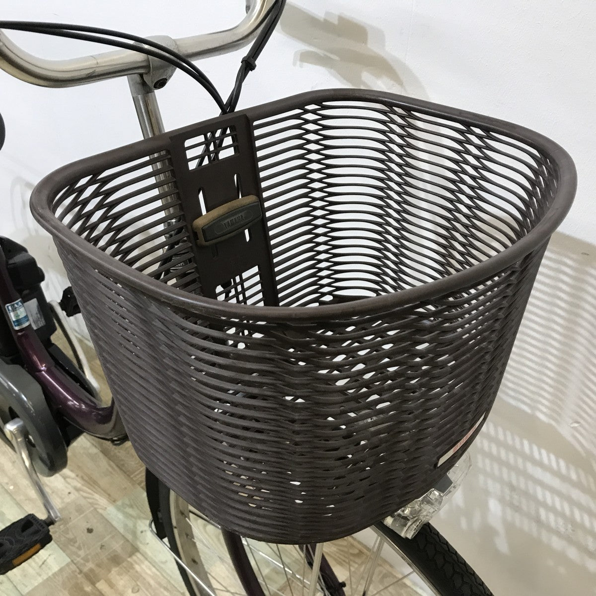 中古電動自転車 ヤマハ PAS ナチュラ パープル 26インチ KK016