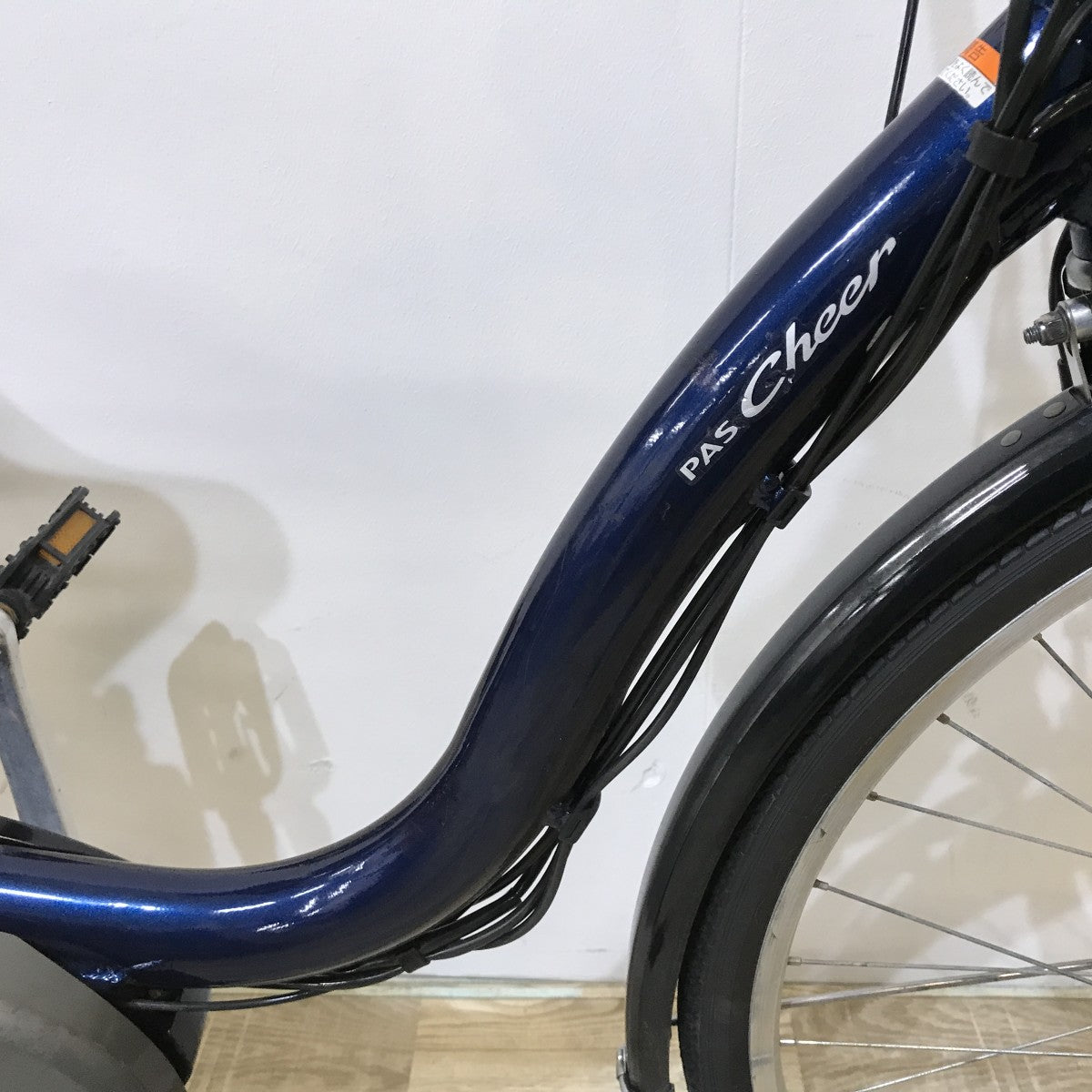 中古電動自転車 ヤマハ PAS チア ネイビー 26インチ KK018