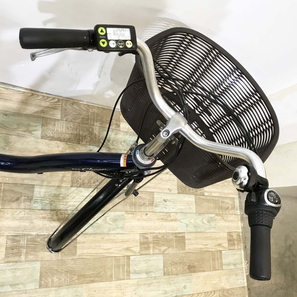 中古電動自転車 ヤマハ PAS チア ネイビー 26インチ KK018