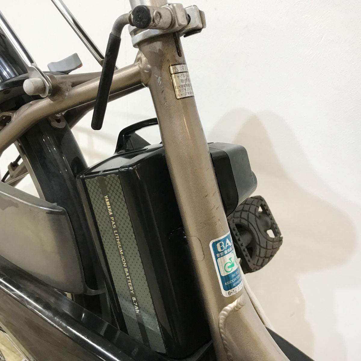 中古電動自転車 ヤマハ PAS ナチュラL ゴールド 26インチ KK026