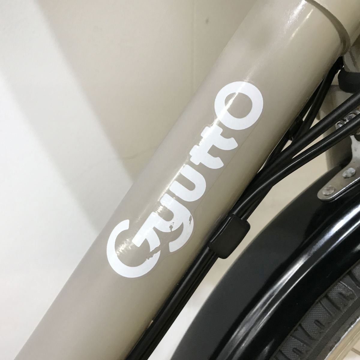 中古電動自転車 パナソニック ギュットクルーム ベージュ 20インチ KK027