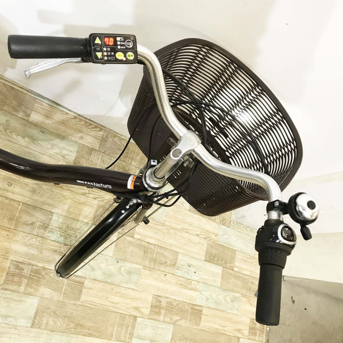 中古電動自転車 ヤマハ PAS ナチュラL ブラウン 24インチ KK029