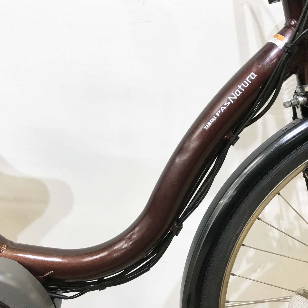 中古電動自転車 ヤマハ PAS ナチュラL ブラウン 26インチ KK032