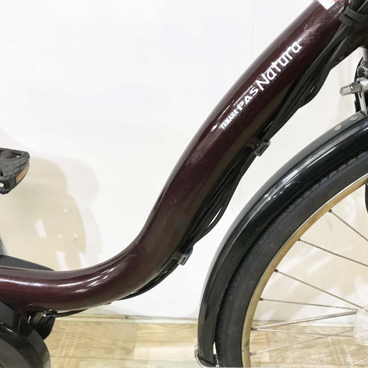 中古電動自転車 ヤマハ PAS ナチュラL ブラウン 26インチ KK033