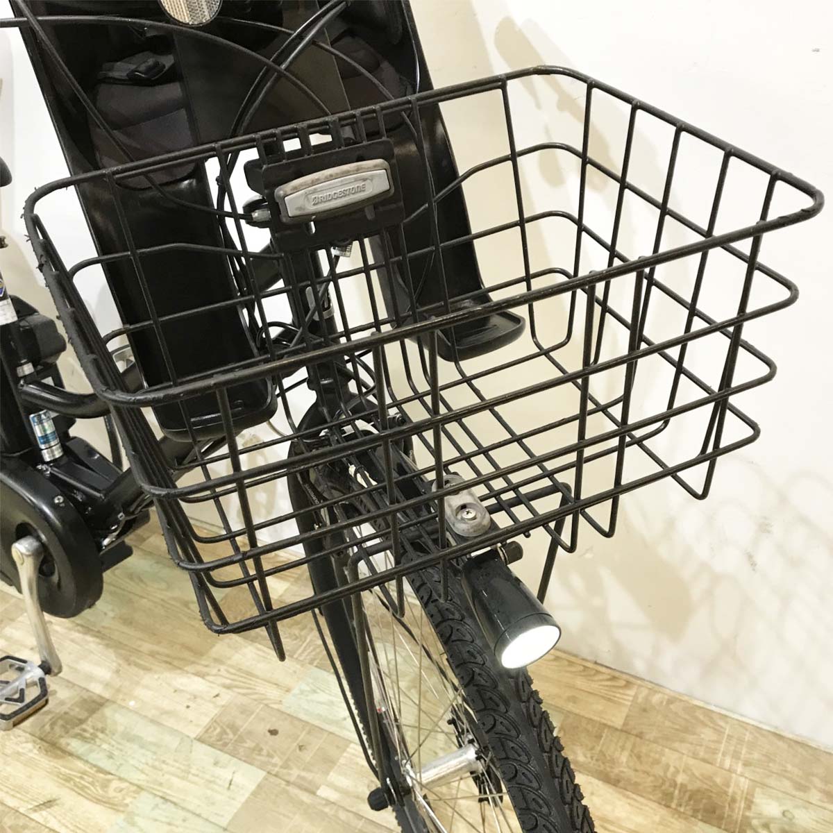 中古電動自転車 ブリヂストン ハイディツー ブラック 26インチ KK036