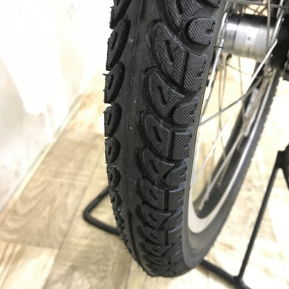 ブリヂストン ビッケ2e グレー 20インチ KK037 【中古車】
