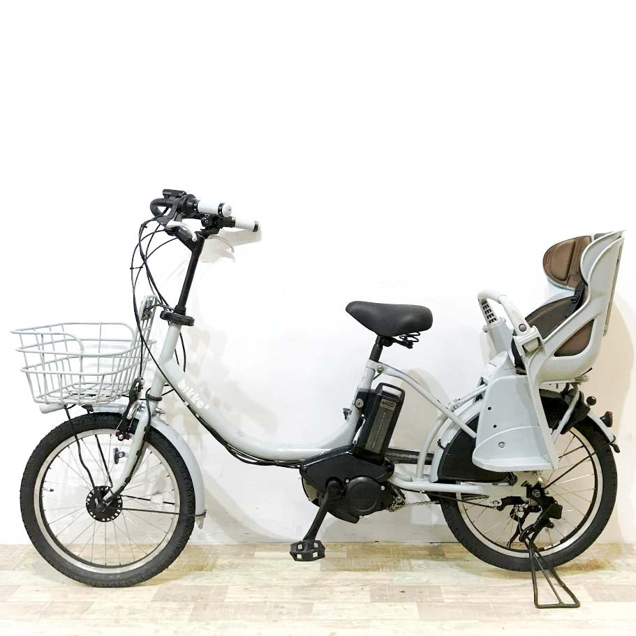 ブリヂストン ビッケ2e グレー 20インチ KK037 【中古車】