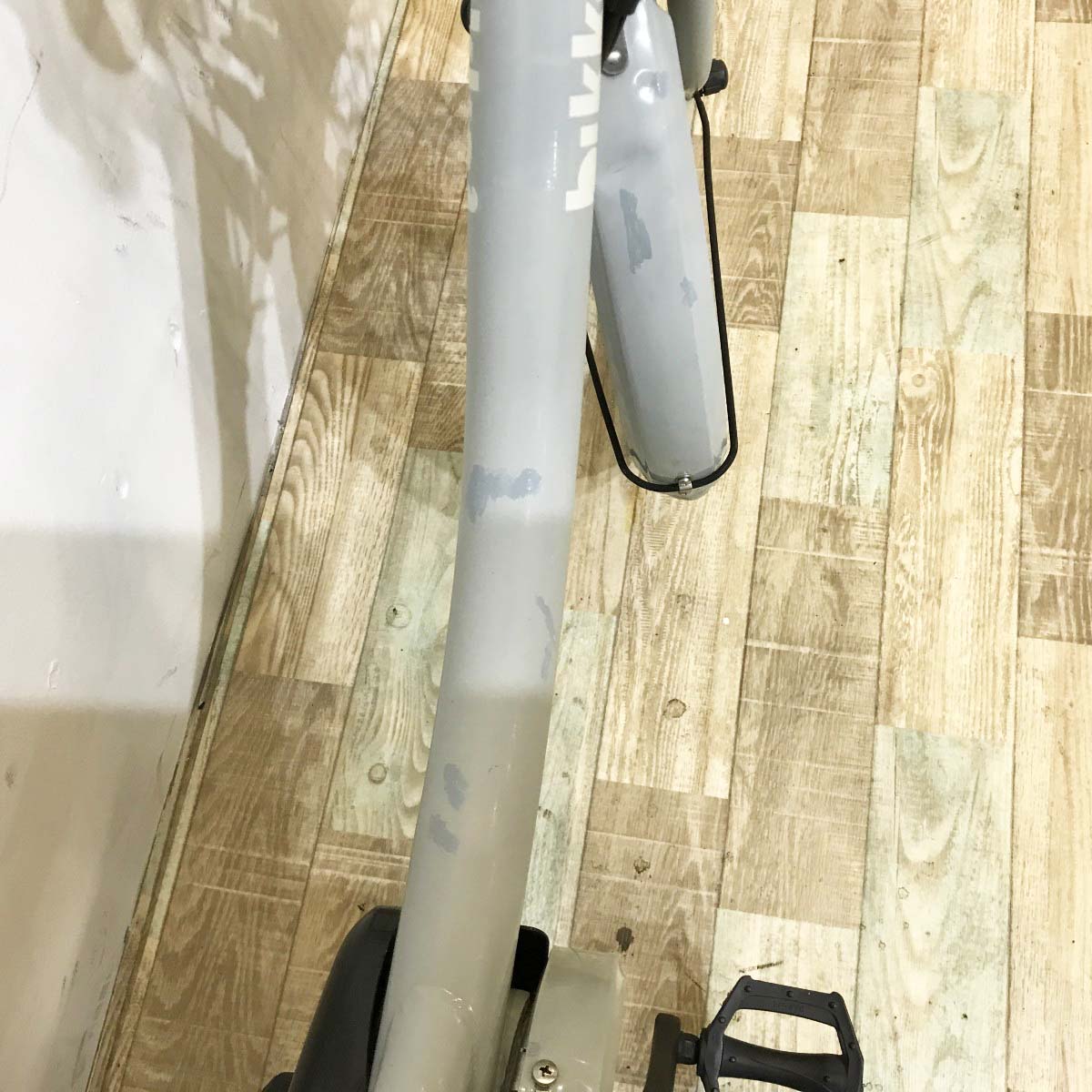 中古電動自転車 ブリヂストン ビッケ2e グレー 20インチ KK037