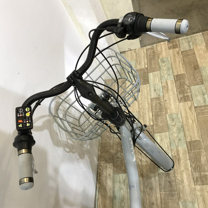 ブリヂストン ビッケ2e グレー 20インチ KK037 【中古車】