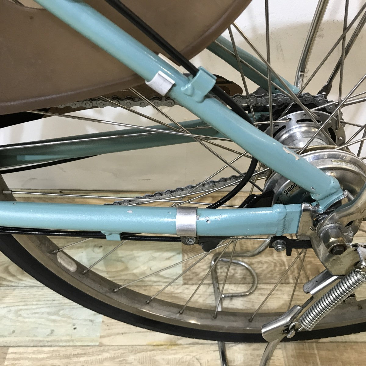 ブリヂストン アシスタDX グリーン 26インチ KK044 【中古車】