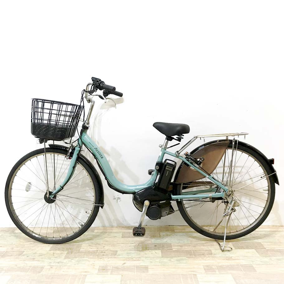 ブリヂストン アシスタDX グリーン 26インチ KK044 【中古車】