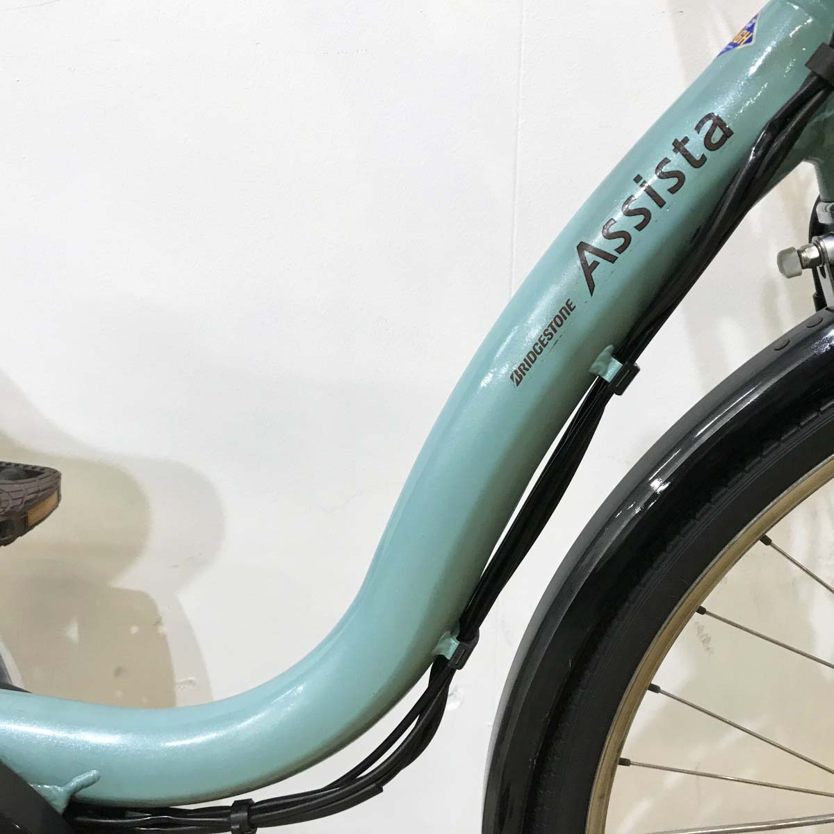 ブリヂストン アシスタDX グリーン 26インチ KK044 【中古車】
