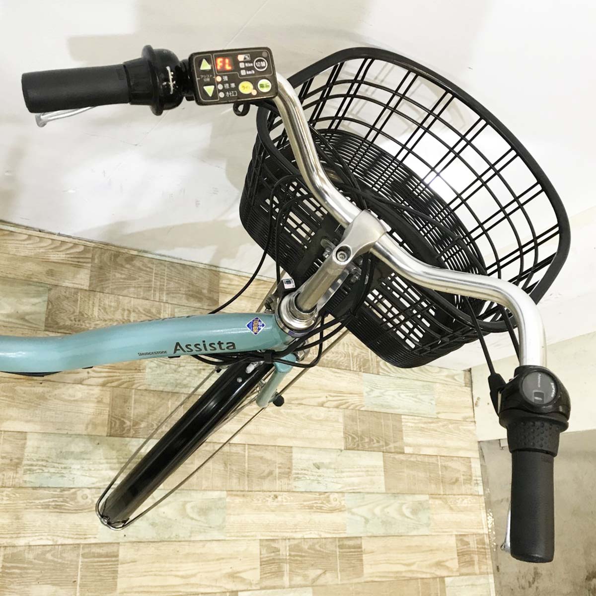 ブリヂストン アシスタDX グリーン 26インチ KK044 【中古車】