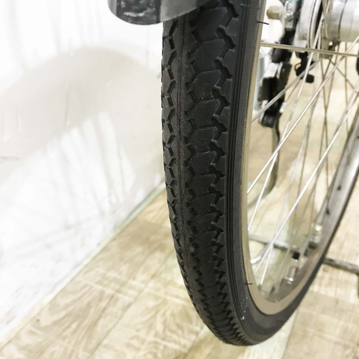 ブリヂストン アシスタDX グリーン 26インチ KK044 【中古車】