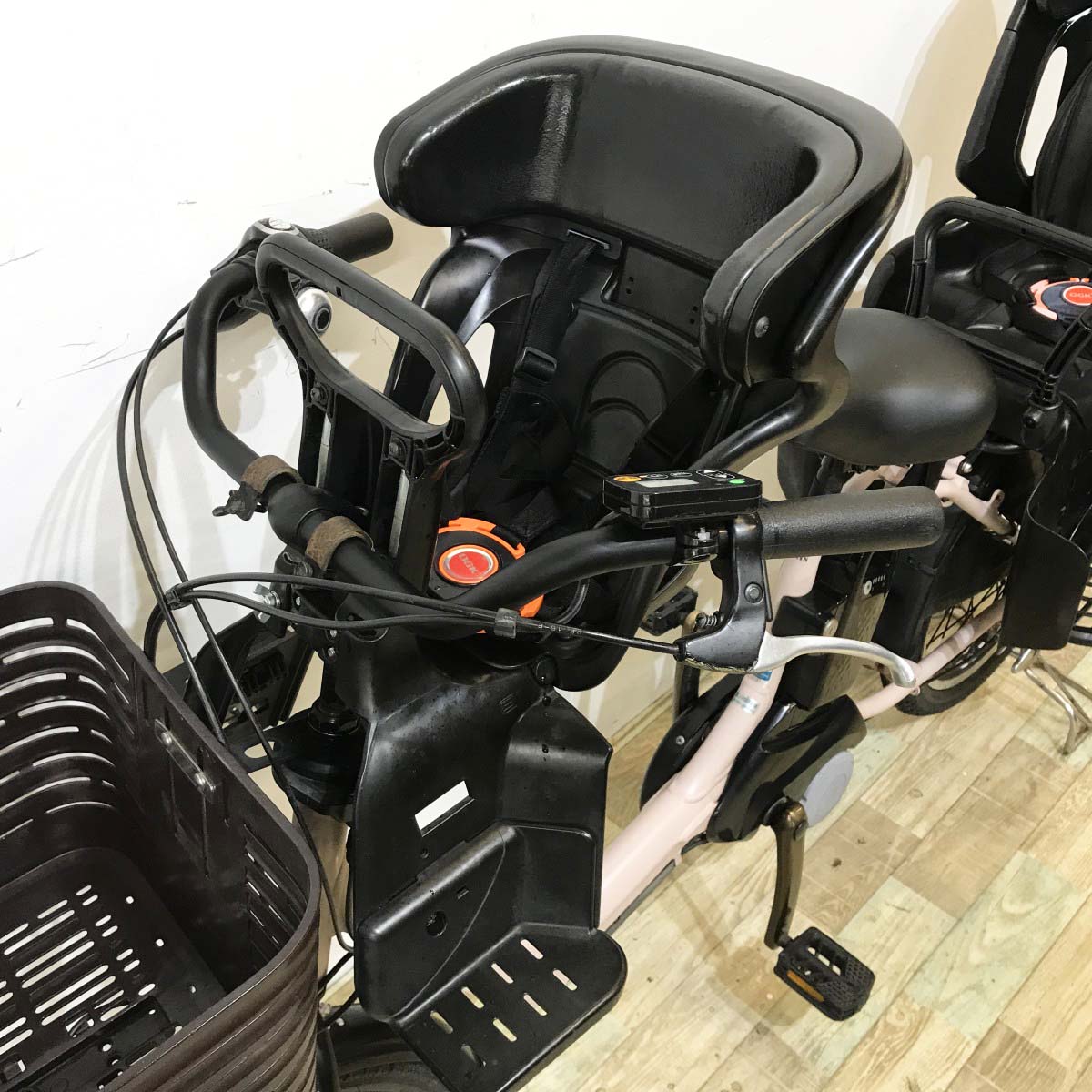 中古電動自転車 パナソニック ギュットアニーズDX ピンク 20インチ KK046