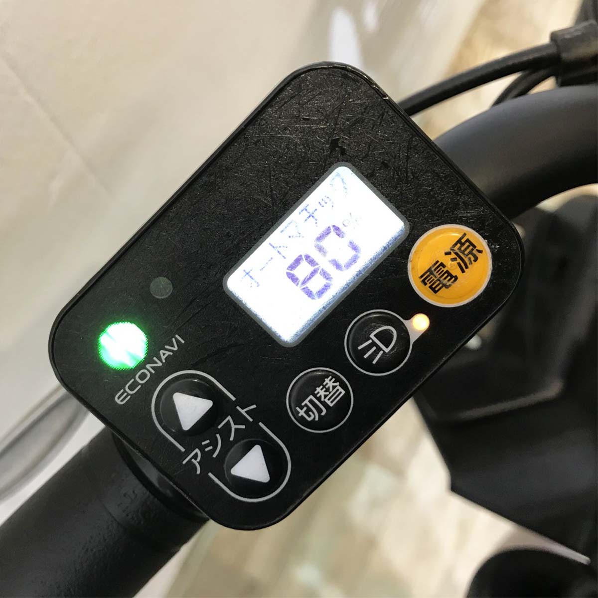 中古電動自転車 パナソニック ギュットアニーズDX ピンク 20インチ KK046