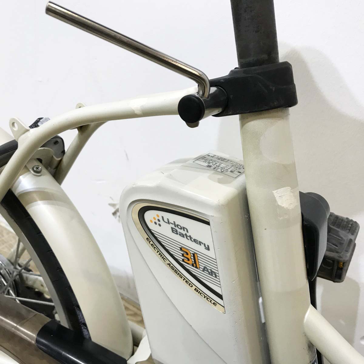 中古電動自転車 パナソニック シュガードロップ ホワイト 20インチ KK048