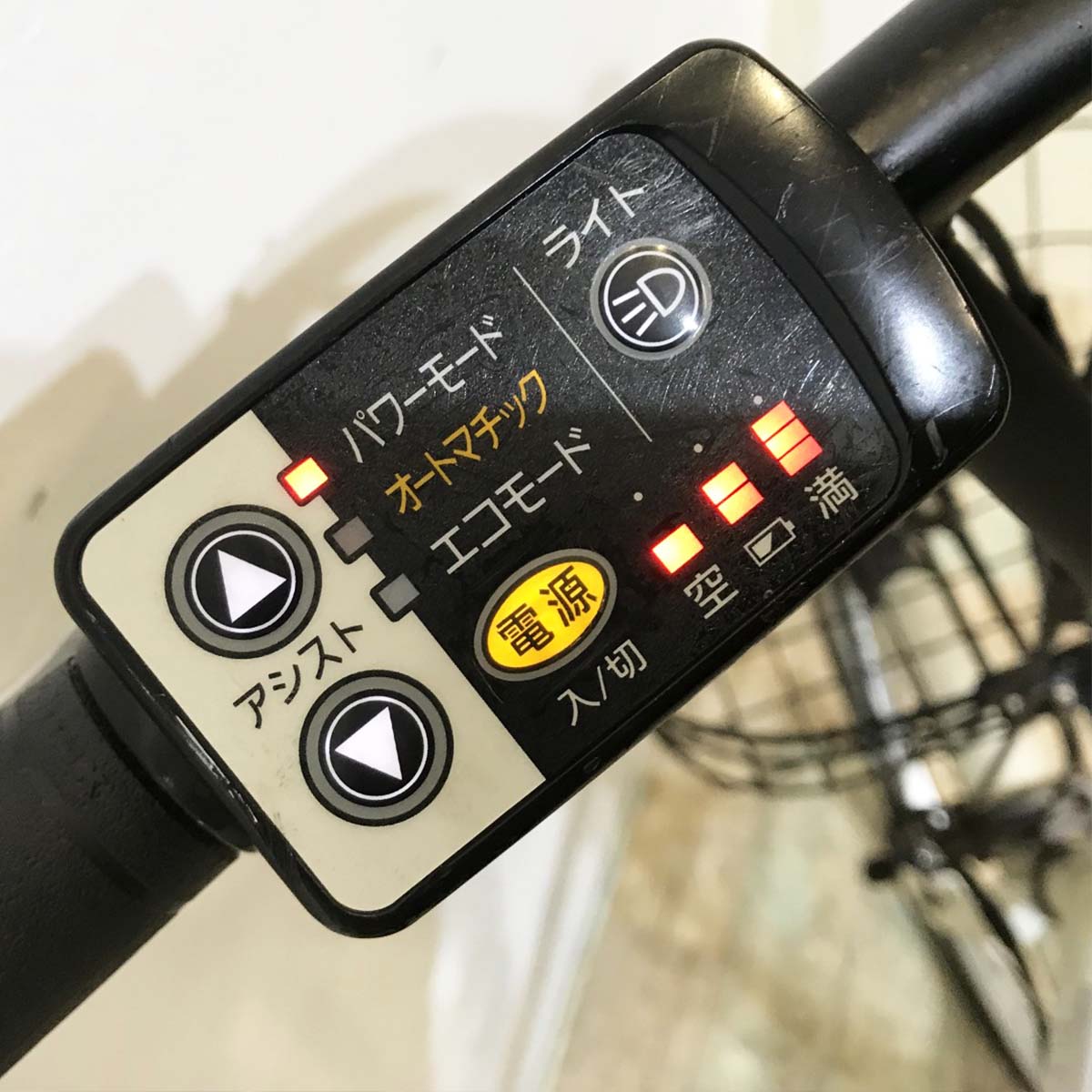中古電動自転車 パナソニック シュガードロップ ホワイト 20インチ KK048