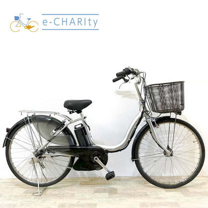 【SALE】ヤマハ PAS ナチュラL シルバー 24インチ KK051 【中古車】