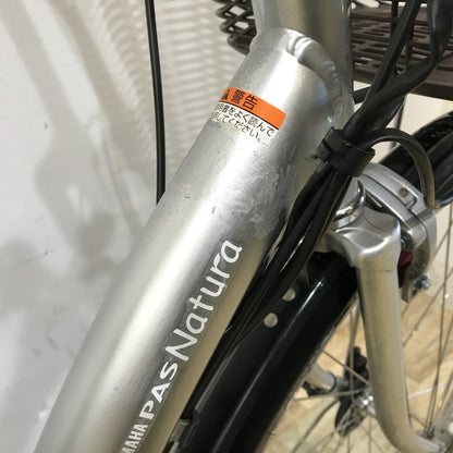 【SALE】ヤマハ PAS ナチュラL シルバー 24インチ KK051 【中古車】