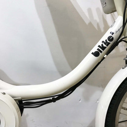 ブリヂストン ビッケ2e ホワイト 20インチ KK052 【中古車】