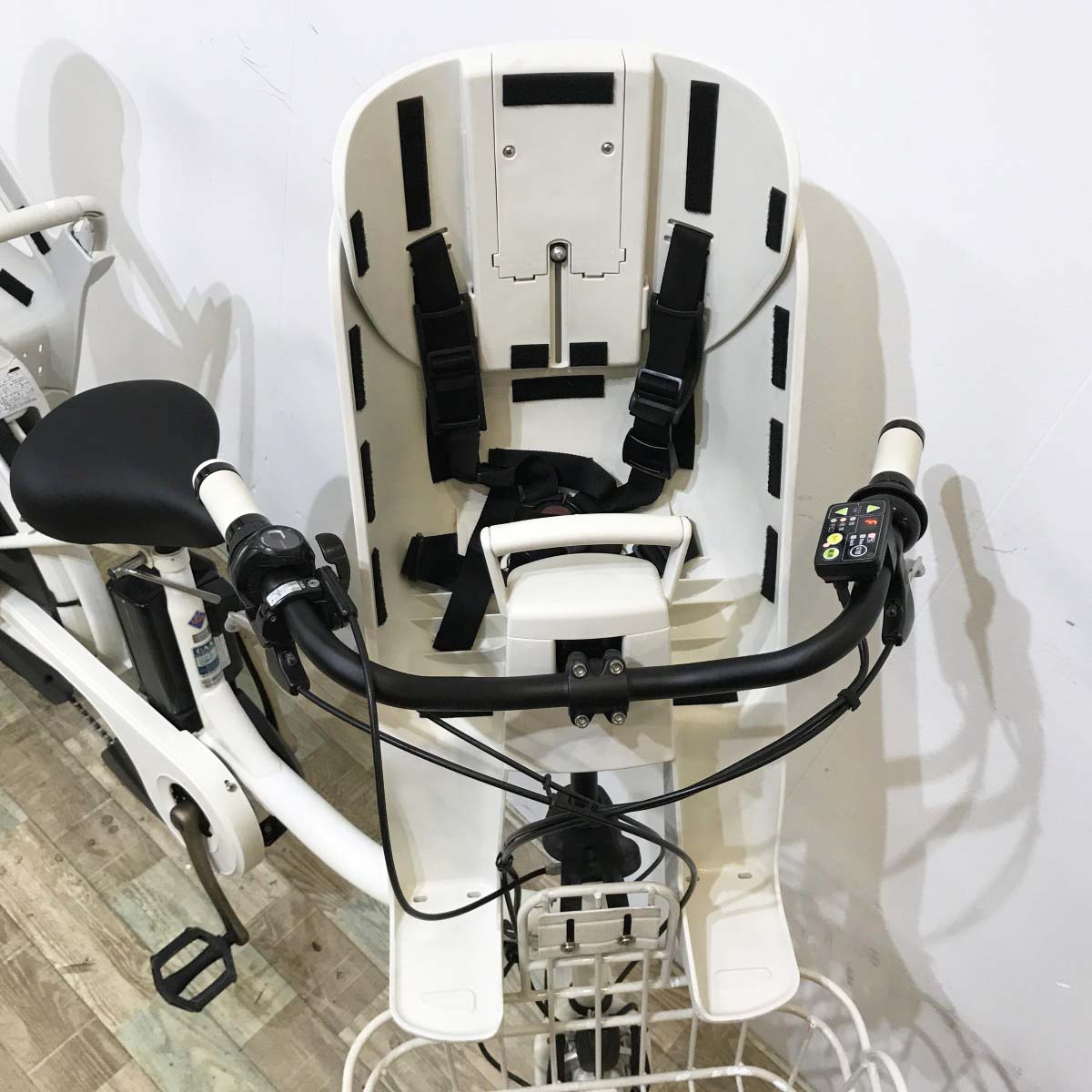 中古電動自転車 ブリヂストン ビッケ2e ホワイト 20インチ KK052