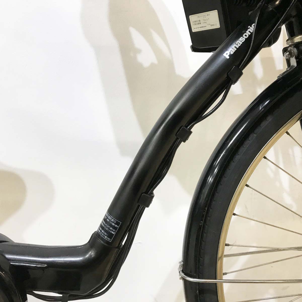 中古電動自転車 パナソニック ギュットプラス ブラック 26インチ KK053