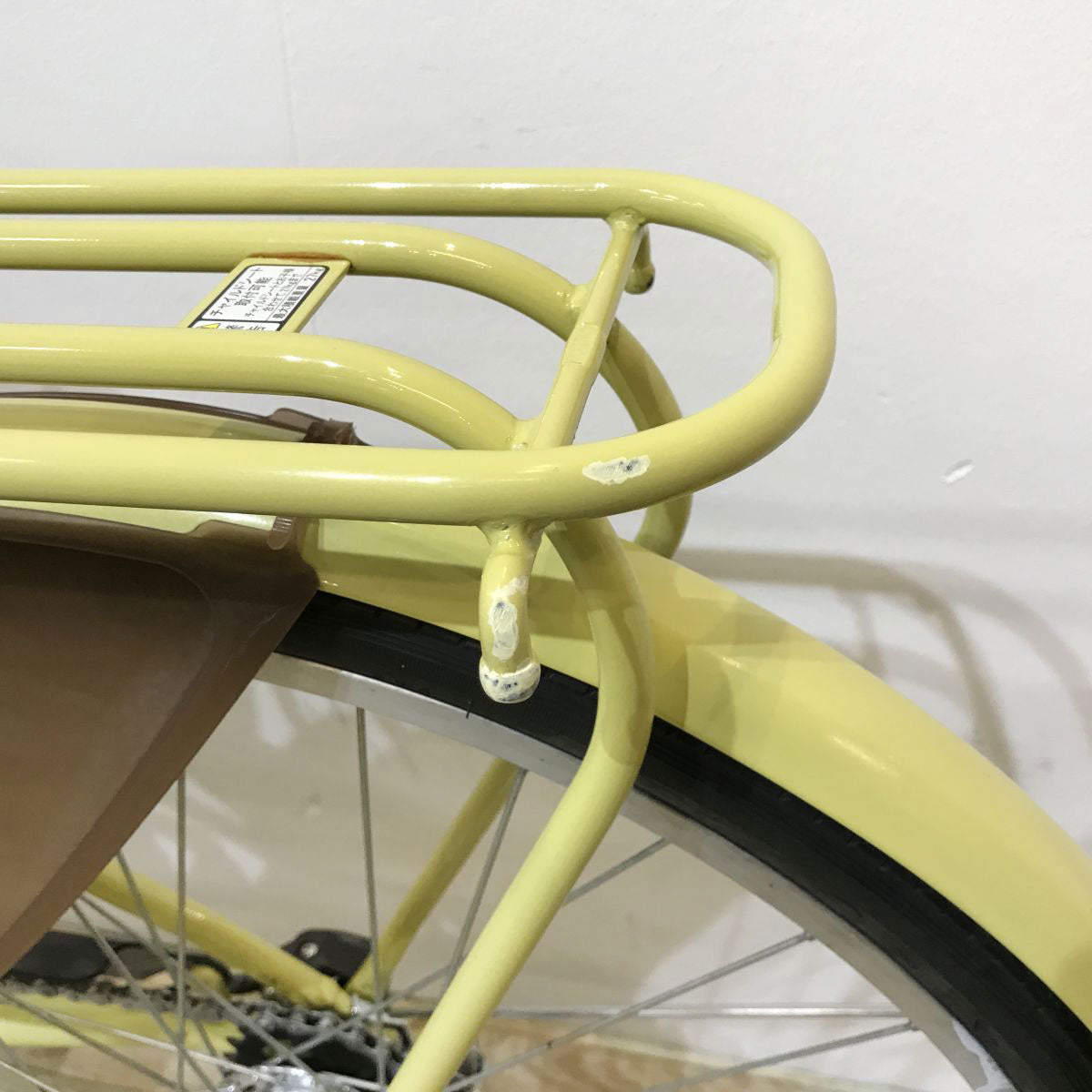 ブリヂストン アシスタベーシック イエロー 26インチ KK057 【中古車】