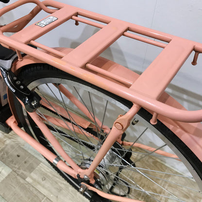 ブリヂストン ステップクルーズe（デュアルドライブ） ピンク 26インチ KK062 【中古車】