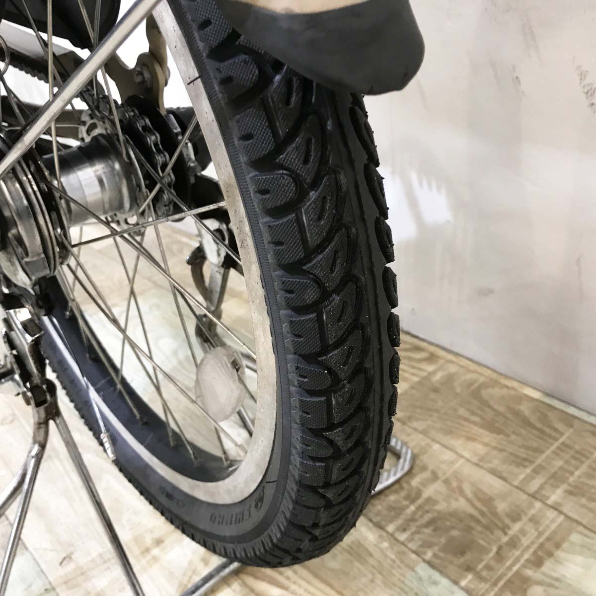 中古電動自転車 ヤマハ PAS バビー ベージュ 20インチ KK063