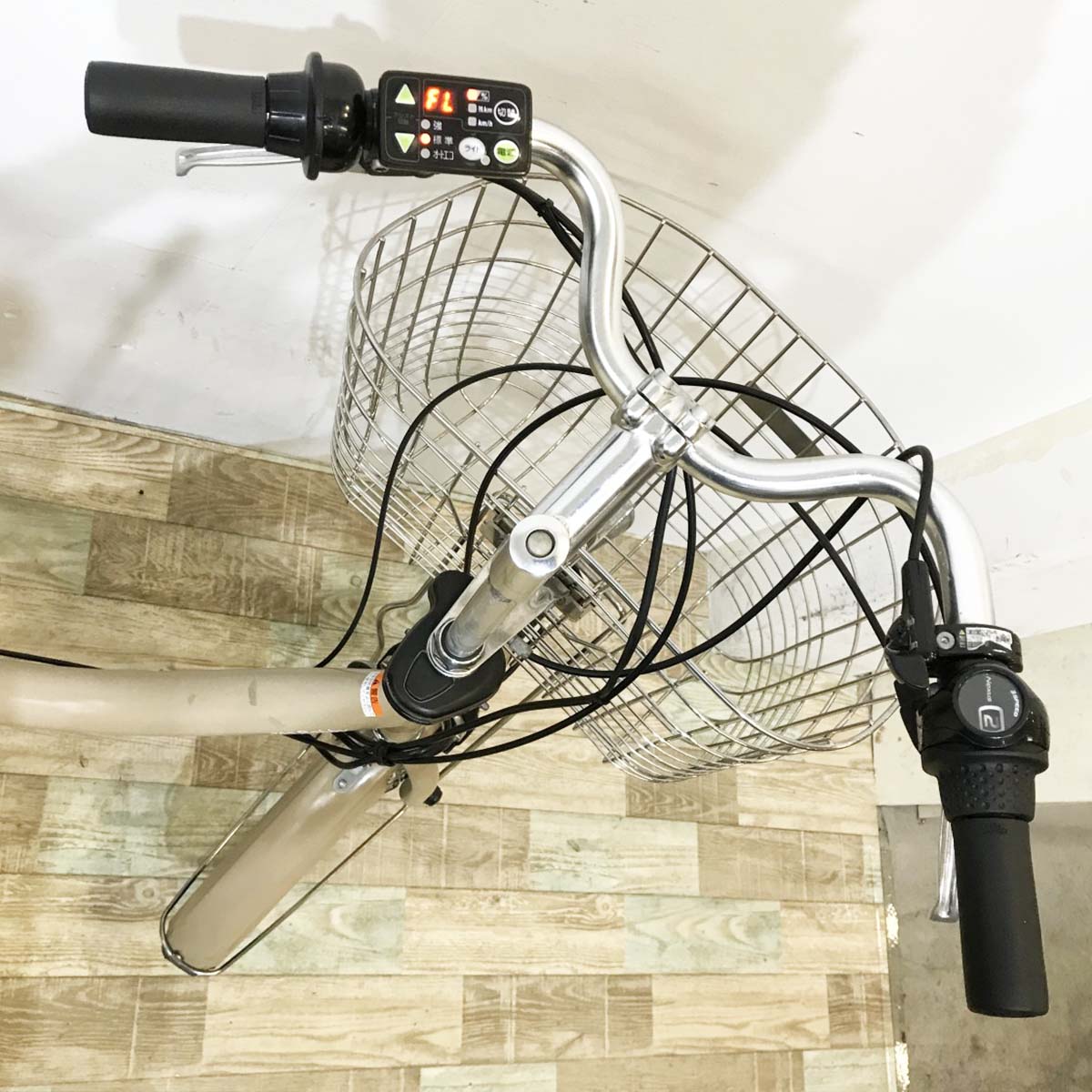 中古電動自転車 ヤマハ PAS バビー ベージュ 20インチ KK063