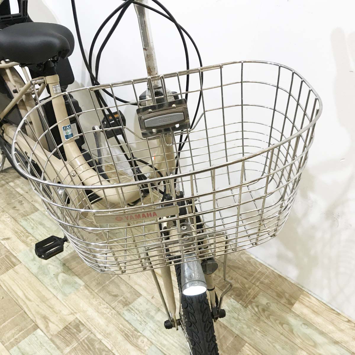 中古電動自転車 ヤマハ PAS バビー ベージュ 20インチ KK063