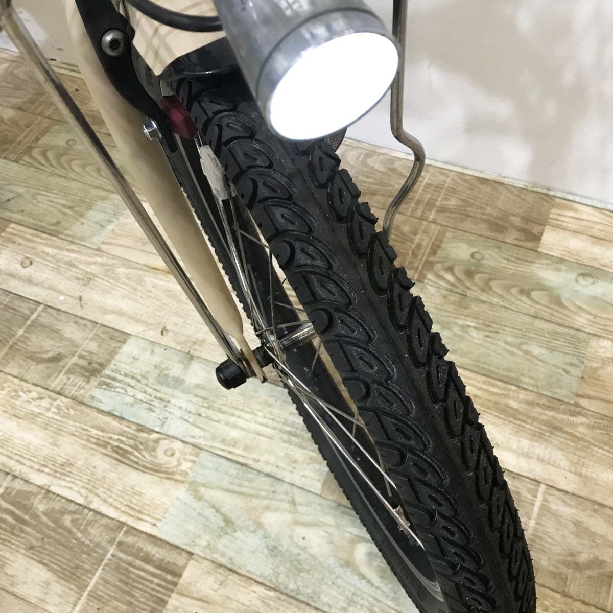 中古電動自転車 ヤマハ PAS バビー ベージュ 20インチ KK063