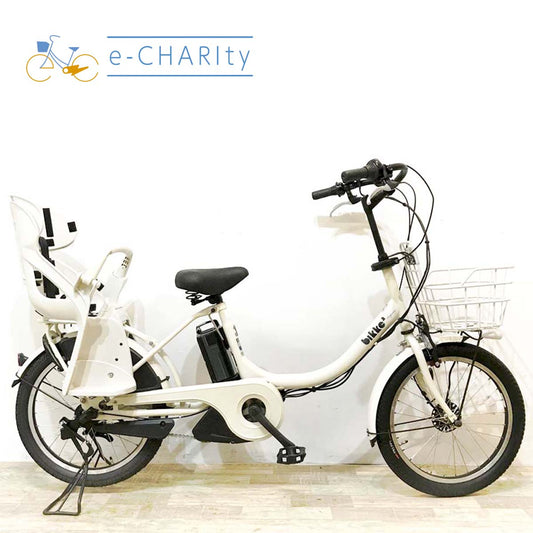 ブリヂストン ビッケ2e ホワイト 20インチ KK065 【中古車】