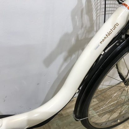 ヤマハ PAS ナチュラXL ホワイト 26インチ KK066 【中古車】