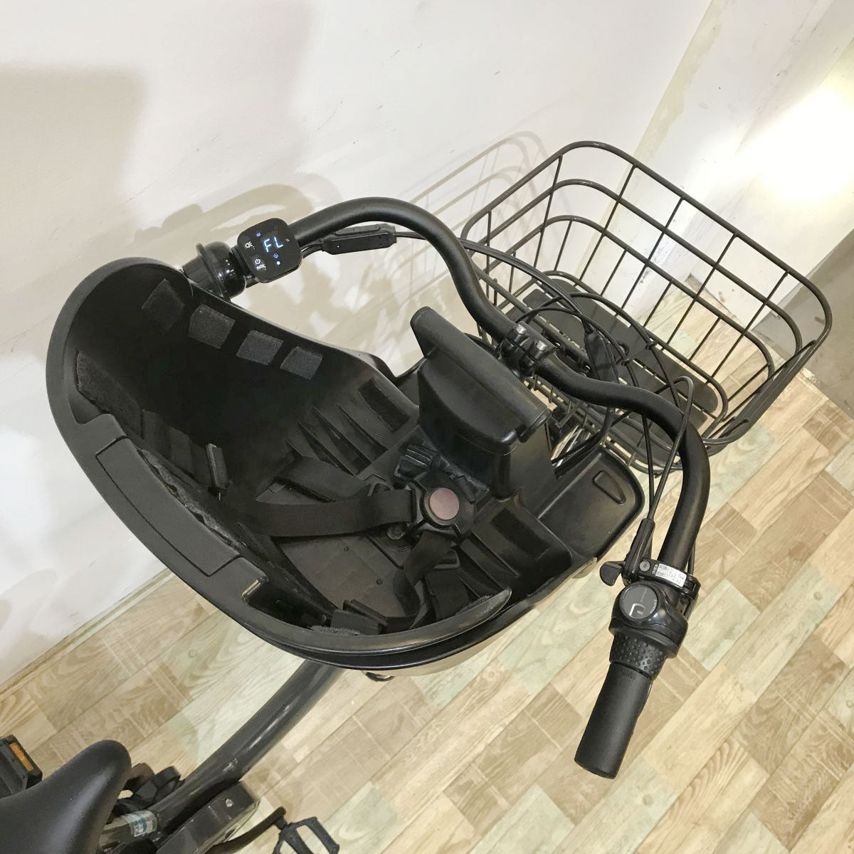 中古電動自転車 ブリヂストン ビッケモブdd グレー 24×20インチ KK067