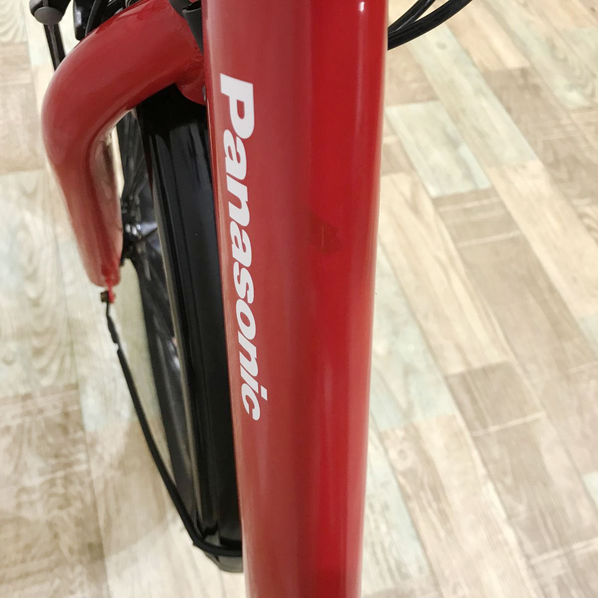 中古電動自転車 パナソニック ギュットアニーズDX レッド 20インチ KK068