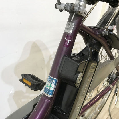 ヤマハ PAS ナチュラS パープル 26インチ KK069 【中古車】