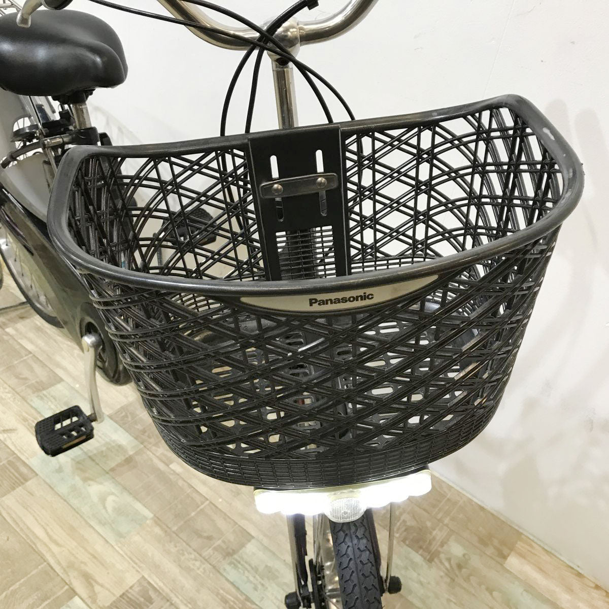 中古電動自転車 パナソニック ビビDX パープル 26インチ KK070