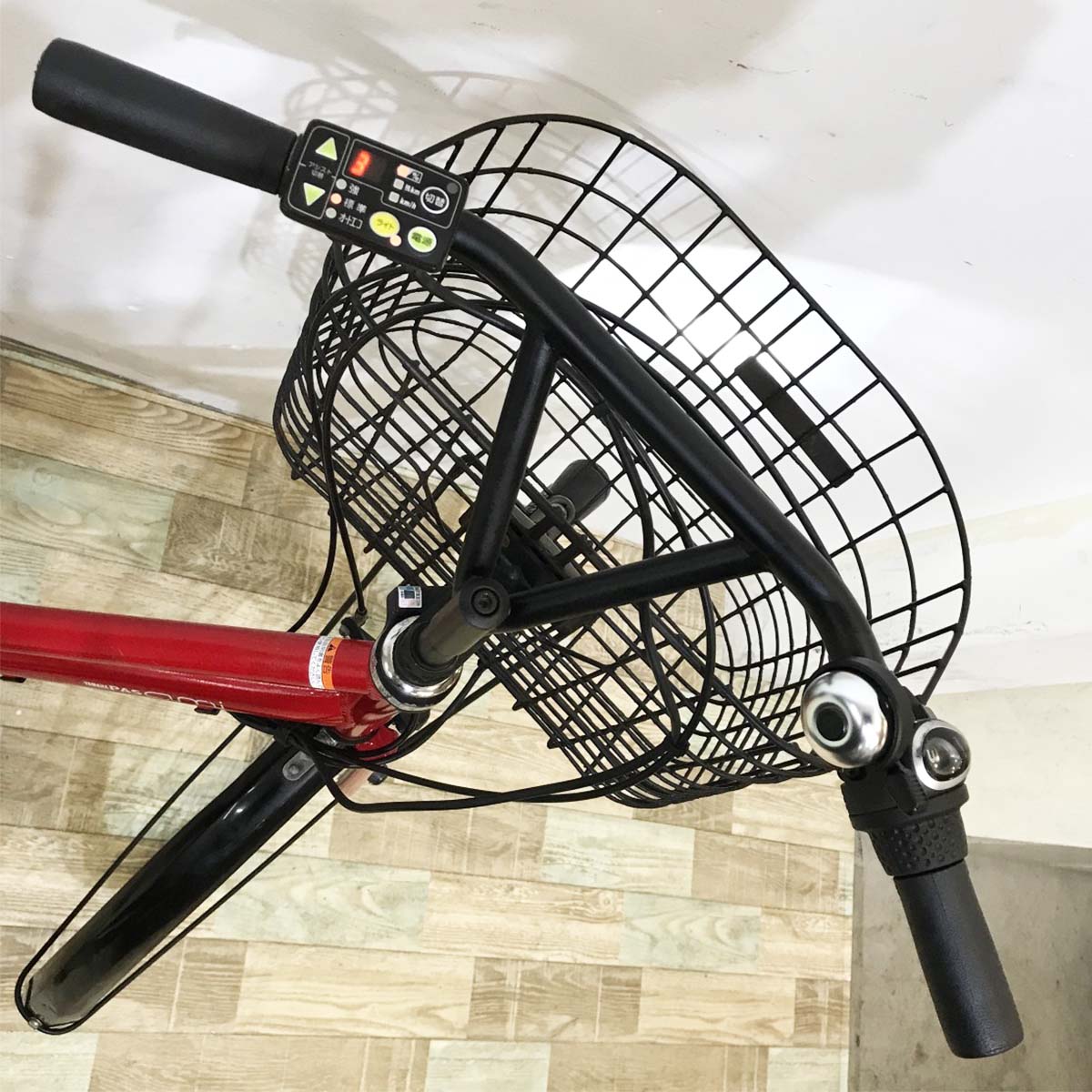 中古電動自転車 ヤマハ PAS アミ レッド 26インチ KK072
