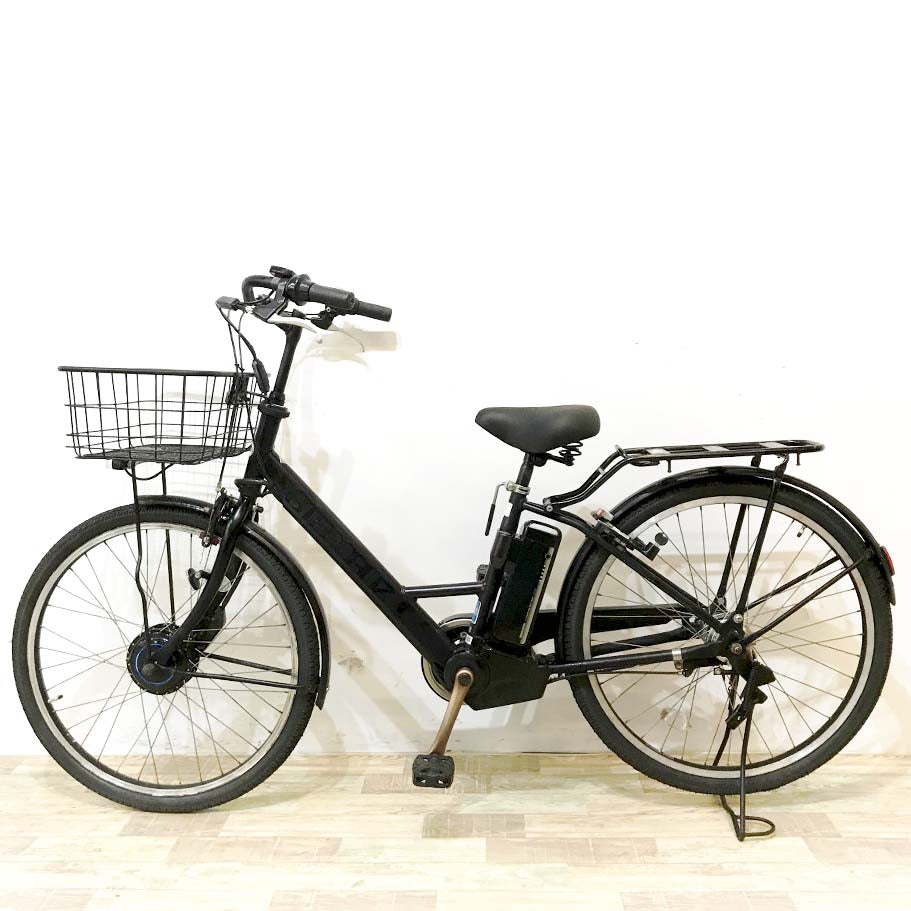 ブリヂストン ステップクルーズe（デュアルドライブ） ブラック 26インチ KK074 【中古車】
